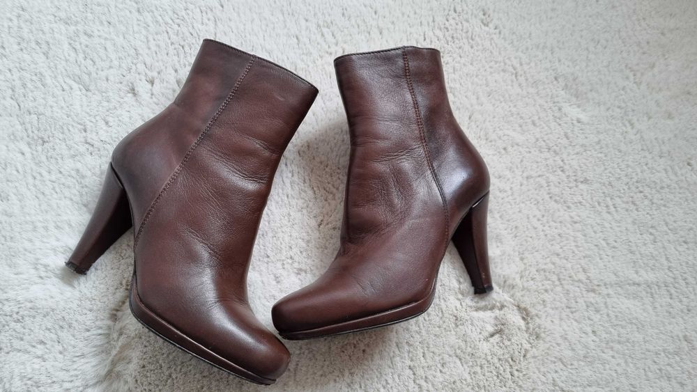 Botine piele, marimea 36