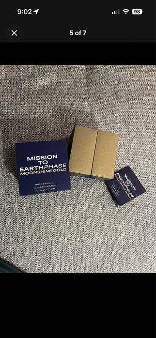 OMEGA x Swatch Mission to Earthphase - Moonshine Gold - Hunter’s Moon