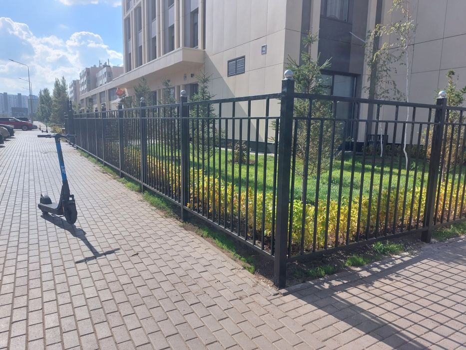 Ограждения для дворов ЖК