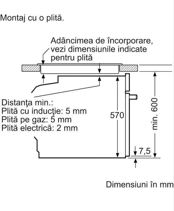 Cuptor incorporabil Bosch HBA534ES3