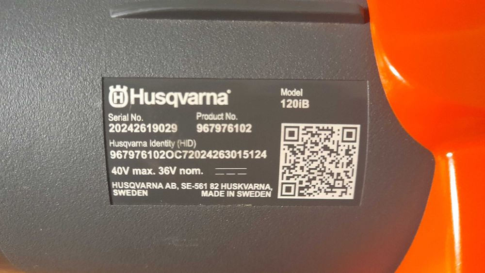 suflanta husqvarna 120iB