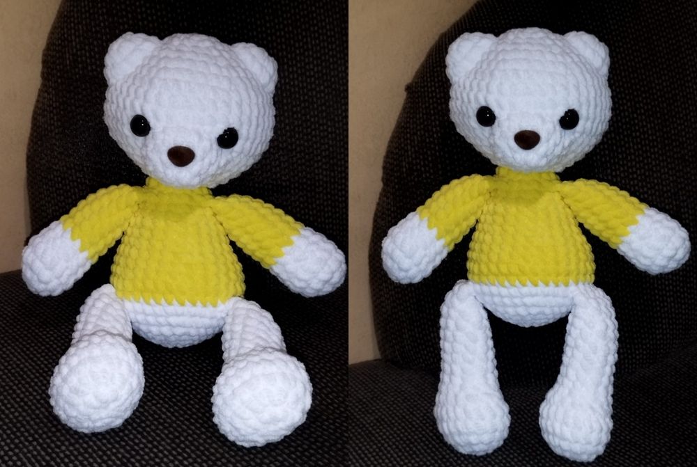 Плетени играчки с пухена прежда