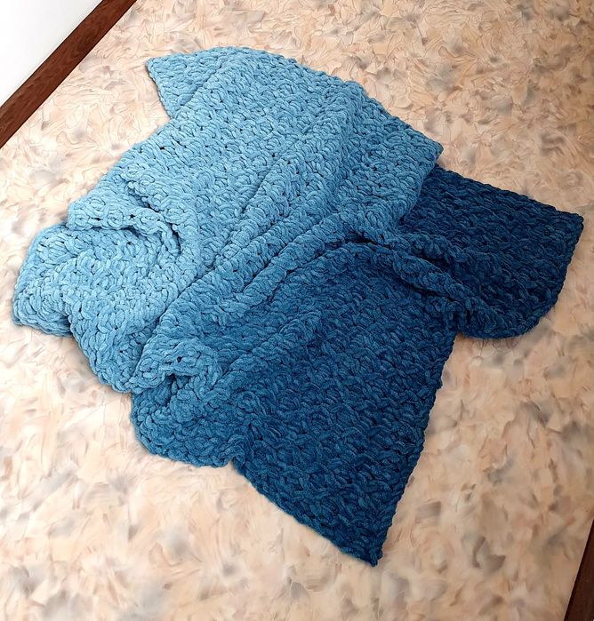 Плед детский, ручная работа