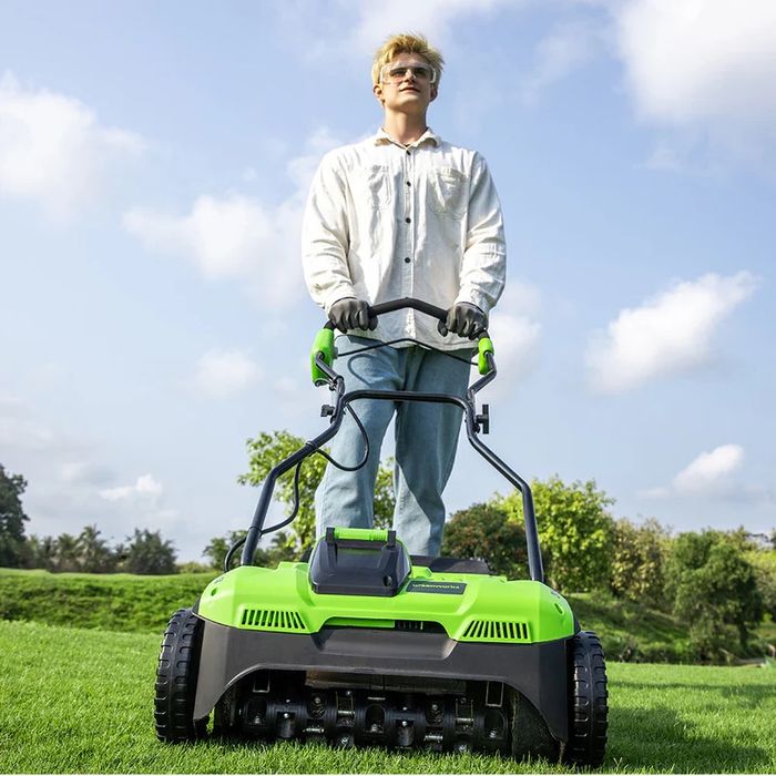 Scarificator greenworks 40 V, 35 cm , fara baterie inclusa
