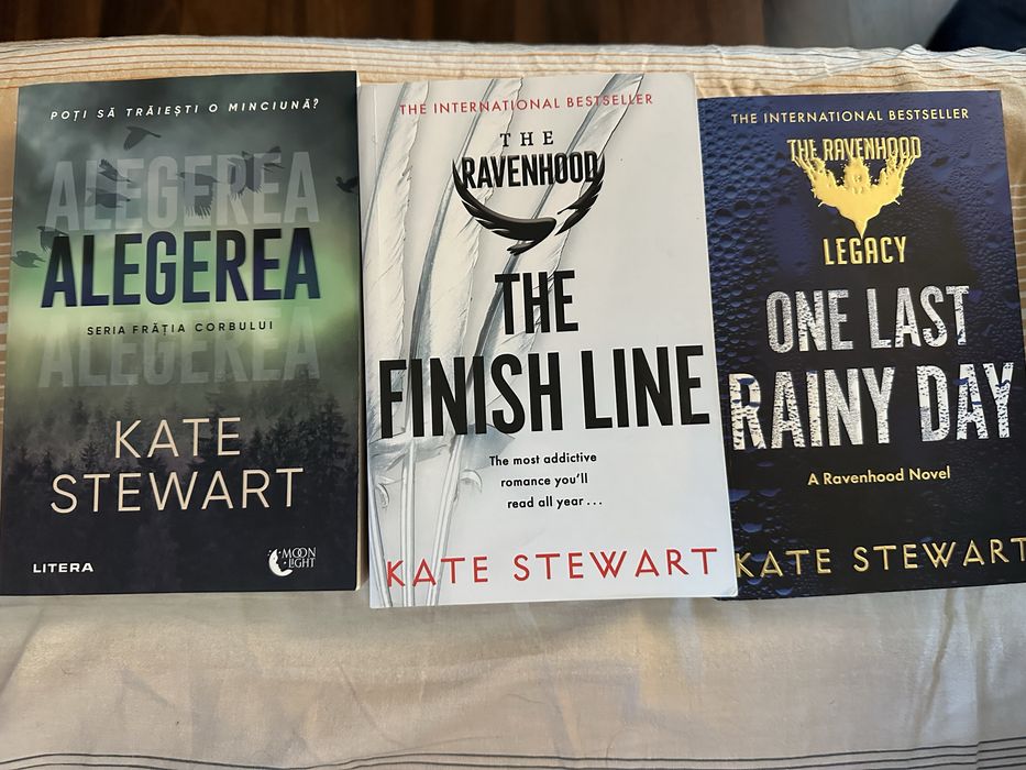 Carti Seria ravenhood 2,3 si one last rainy day by Kate Stewart