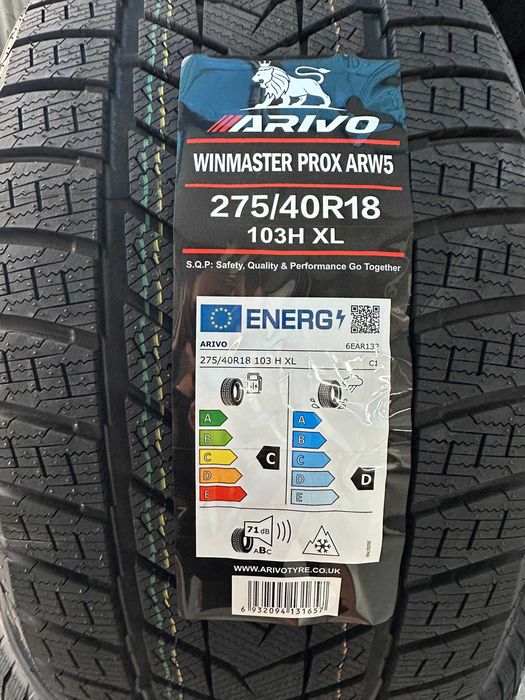 Нови зимни гуми ARIVO WINMASTER PROX ARW5 275/40R18 103H XL БОРД 2754018