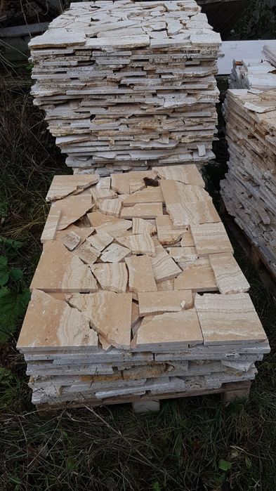 Vand spartura travertin 2 cm