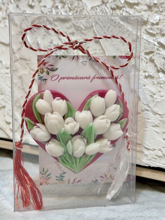 Martisoare din ceara de soia