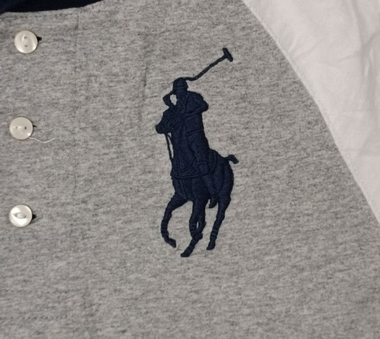 POLO Ralph Lauren USA Shirt оригинална тениска ръст 137-147см памучна фланелка