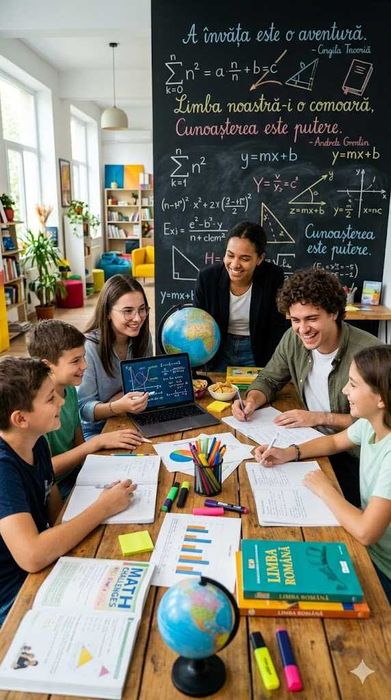 Meditații/Mentorat Mate & Română – Pregătire Evaluarea Națională
