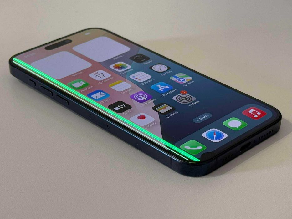 Бартер! iPhone 15 Pro Max Blue Titanium (Син) 91% Батери!