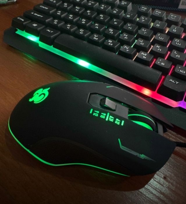 Игровая Мышь с RGB подсветкой | mishka
