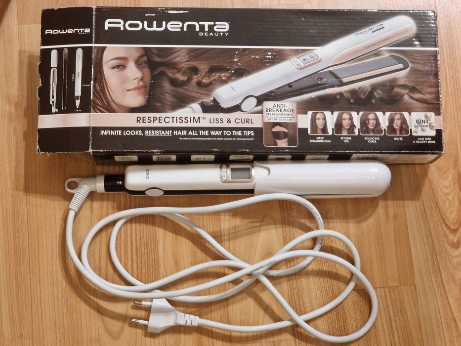 Placa de indreptat parul si ondulator Rowenta Respectissim Liss & Curl