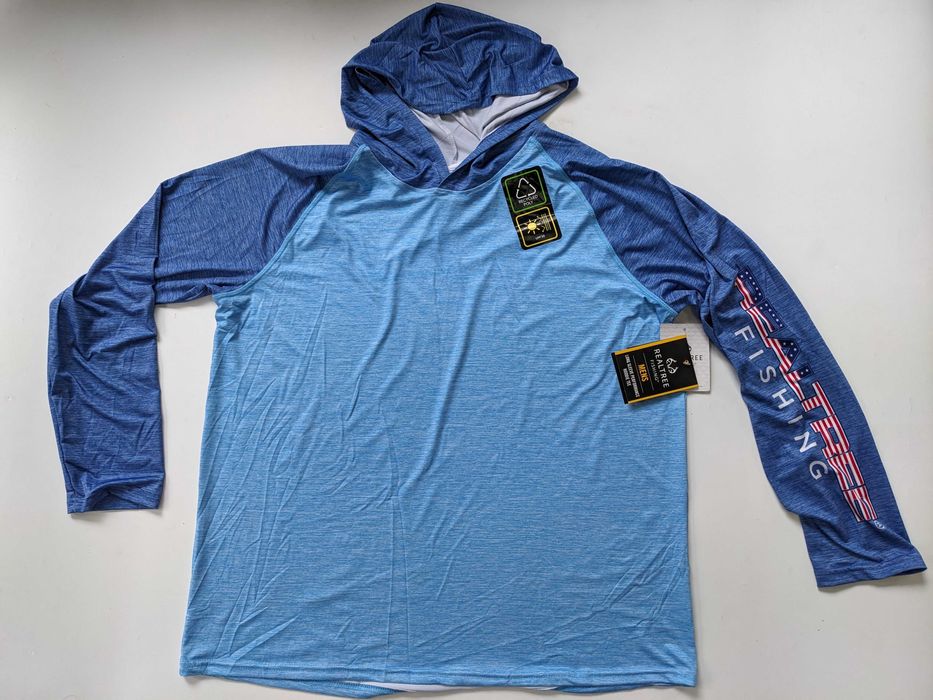 Realtree Fishing/Scales UPF 40 мъжки рибарски горнища 2 модела от Сащ