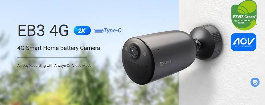 Kamera Ezviz CS-EB3 4G  (3MP)