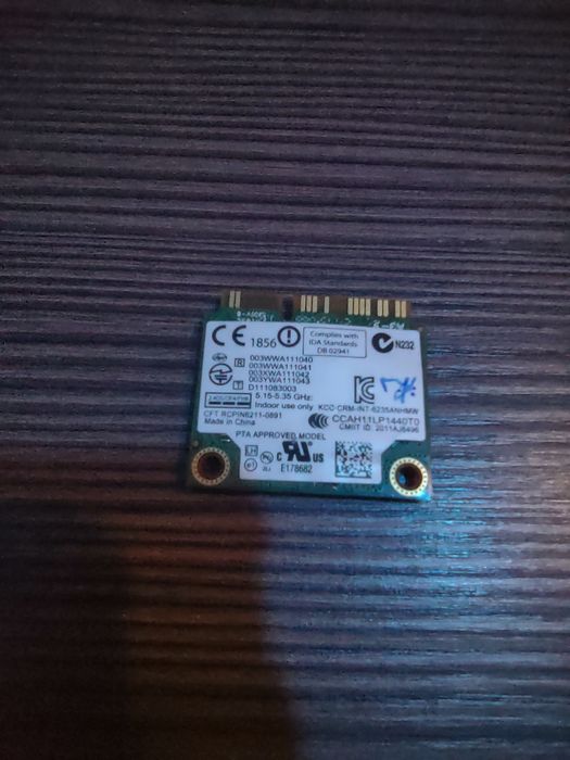 WiFi mini PCIe адаптер для ноутбука Intel Centrino Advanced-N 6235