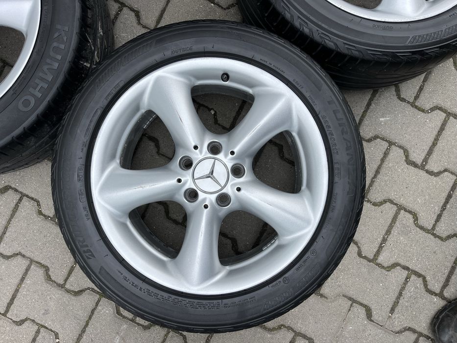 Jante aliaj 5x112mm, 245/45 R17, 225/50 R17,  Mercedes C E CLK SLK