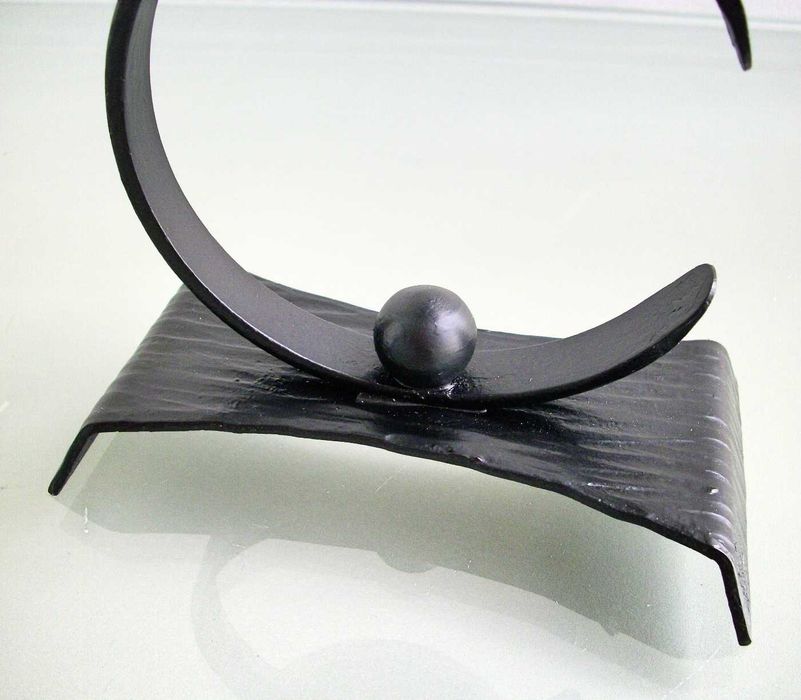 Свещник ковано желязо