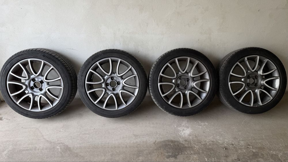 Оригинални джанти от Lancia Delta 3 с гуми Hankook