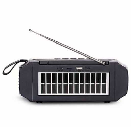 Соларна колонка с чист и силен звук - блутут, радио и фенер