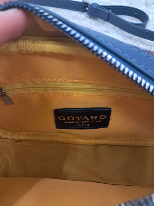 Барсетка Goyard blue