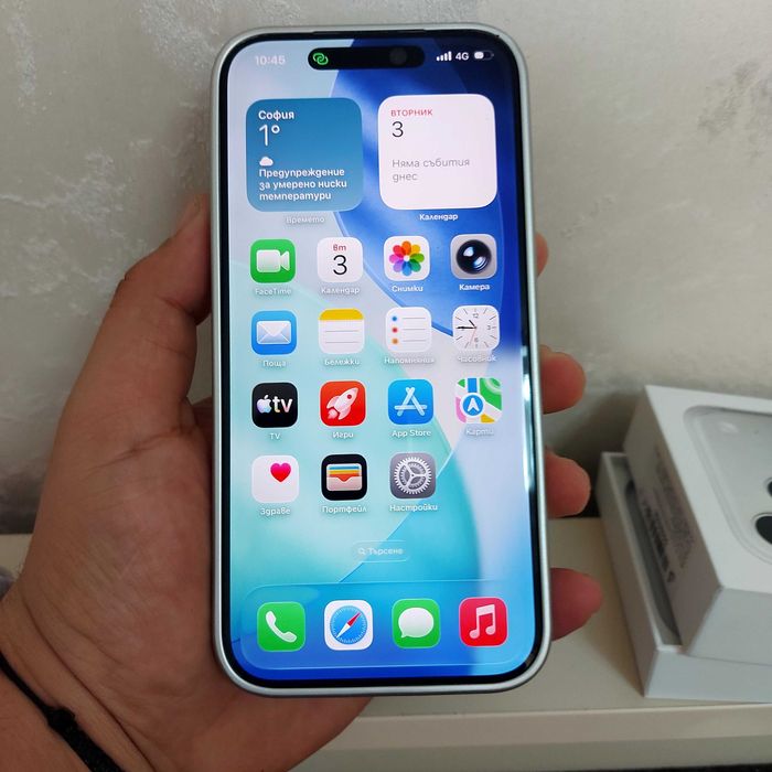 Iphone 17pro-max ЧИСТО НОВ с гаранция.