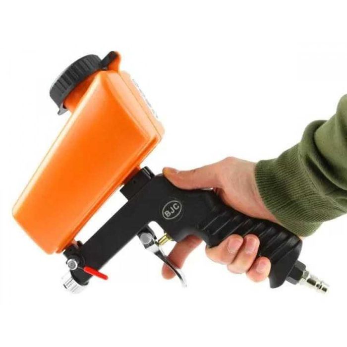 Пневматичен пясъкоструен пистолет - пневматична пясъкоструйка 6 мм BJC