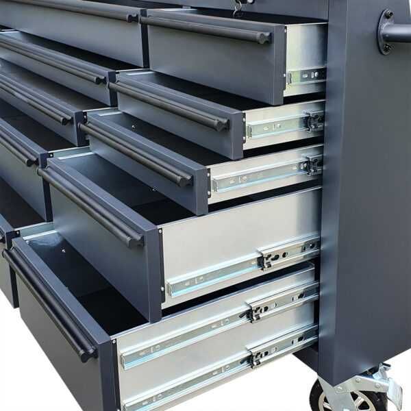 Banc de lucru pe roti, 14 sertare, profesional