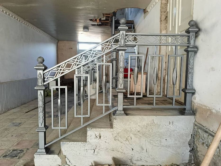 Темир даруаза есик решотка огрождение лестница перила заказбен ислейми