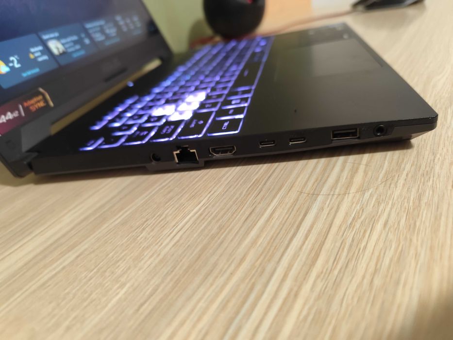 Asus TUF F15, 512gb, RTX 3050 4gb