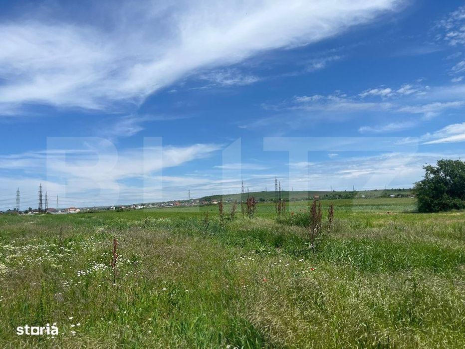 Teren intravilan, 3500 mp, front 12 ml, Dudovicesti, Simnicul de Sus