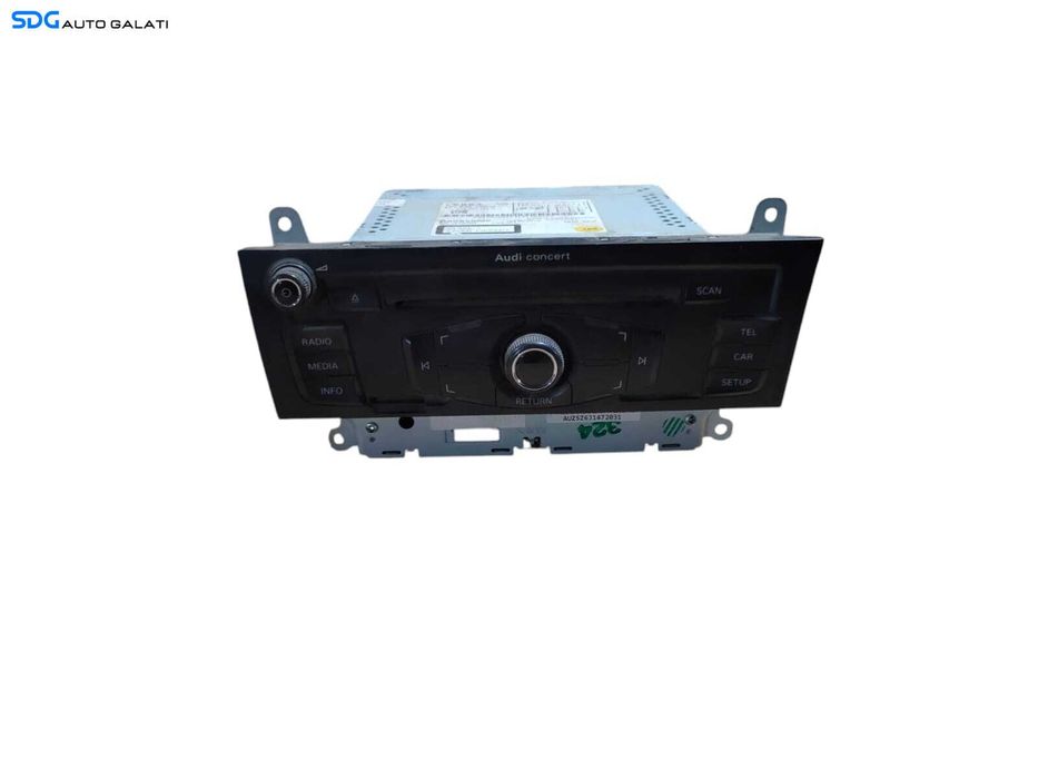 Unitate Radio CD Player Media Audi A5 8T 2009 - 2017 Cod 8T2035186Q [L5599]
