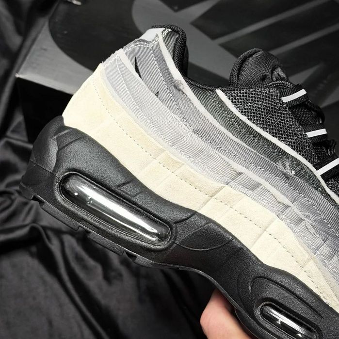 !ЛИМИТИРАНИ! Nike Air Max 95 | C*mme Des Garcons 'Grey' | + КУТИЯ