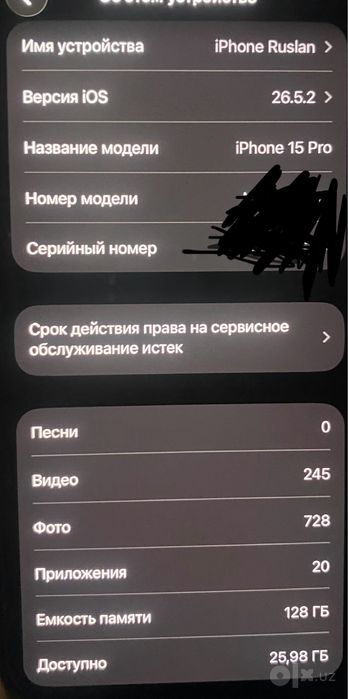 Iphone 15 pro 128