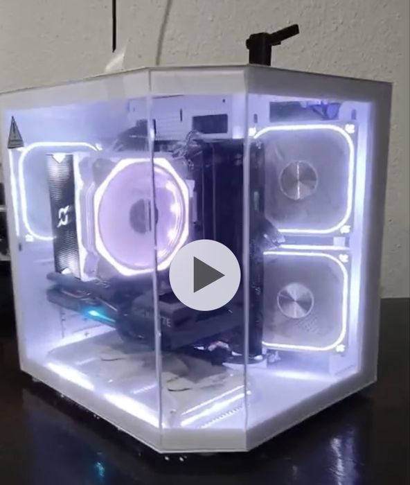 PC Pro Gaming White RGB – Gaming performant