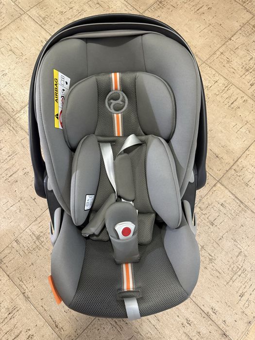 Cybex Cloud G+ кошница за новородено | Сива | Отлична