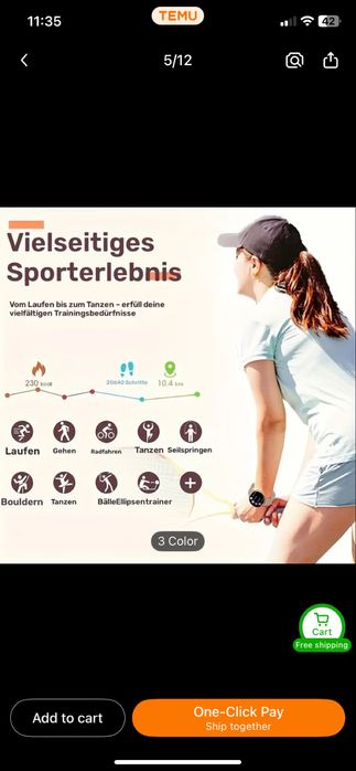 Smartwatch Evolio Femei