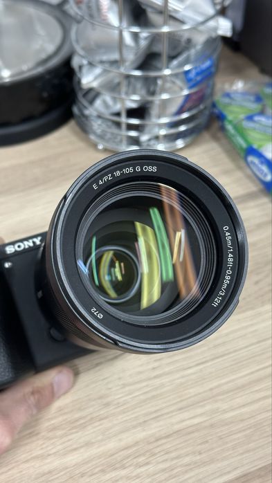 Обектив Sony 18-105 G f4 + ND филтър