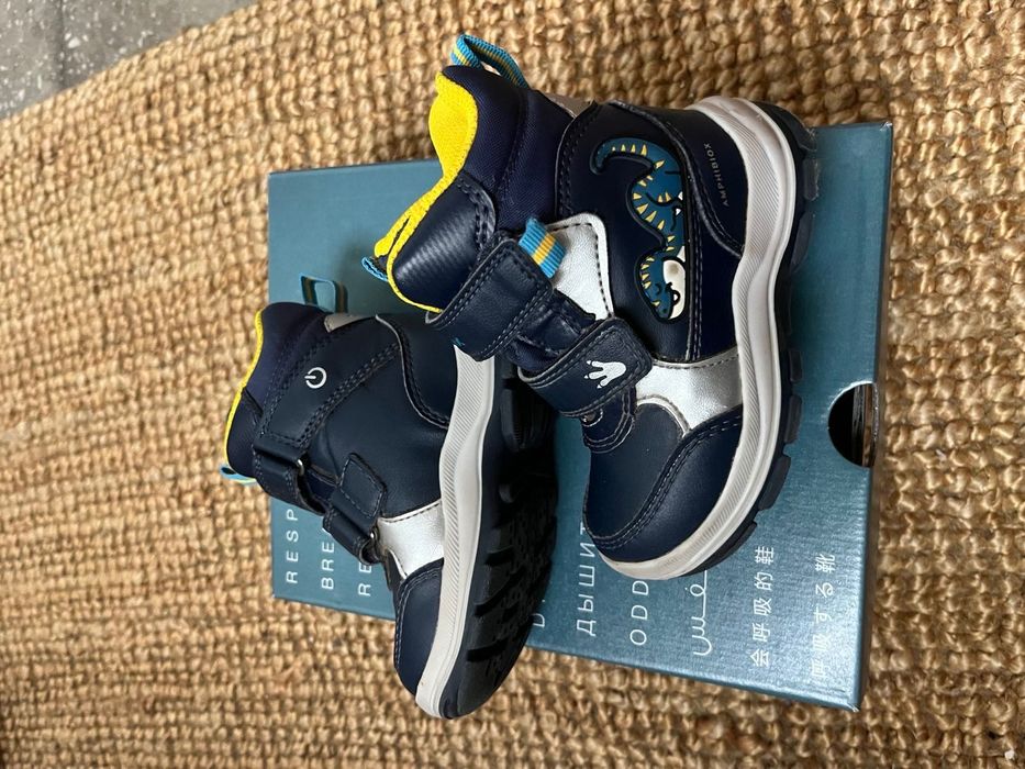 Ghete, Geox, marimea 22, albastru, STARE FOARTE BUNA