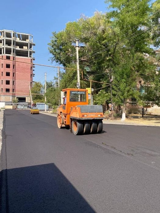 Асфалтлаш Юл қурулиш ишлари