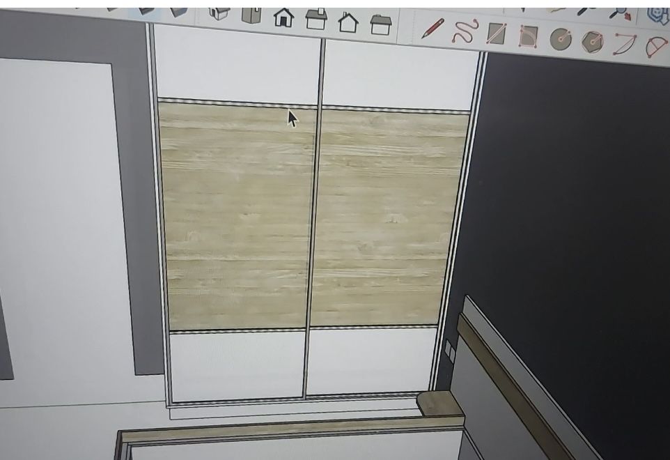 Гардероб с плъзгащи врати