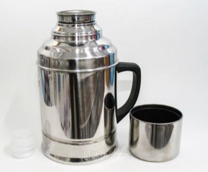 Термос. Термос со стеклянной колбой. Термос теклянный