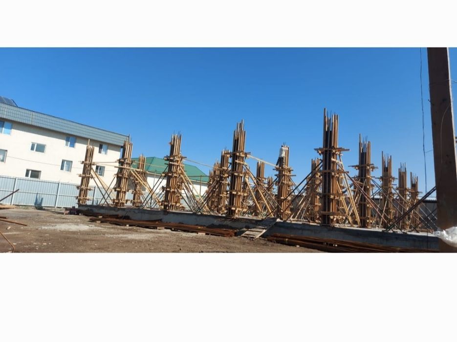 Бетонные работы.