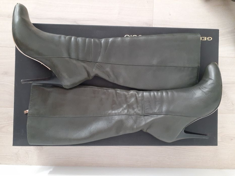 Сапоги демисезоннык кожанные