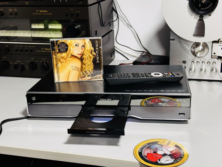 Blu-ray/cd-player PHILIPS BDP9500,telecomandă,hdmi/analog/optical,LAN