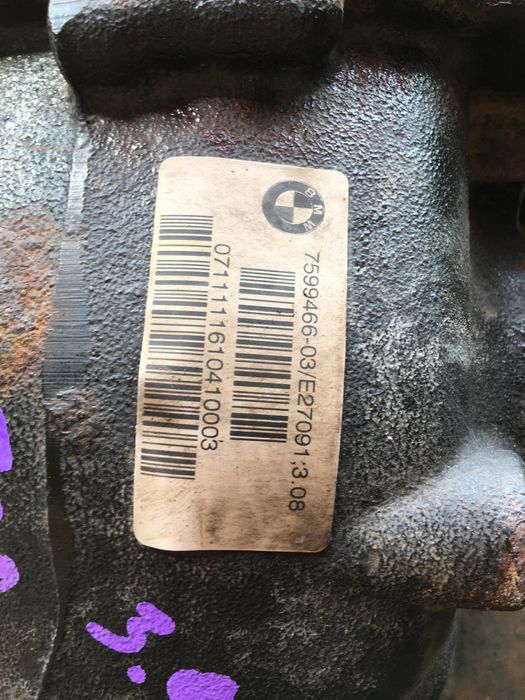 Diferential spate bmw seria 1 f20 raport 3.08
