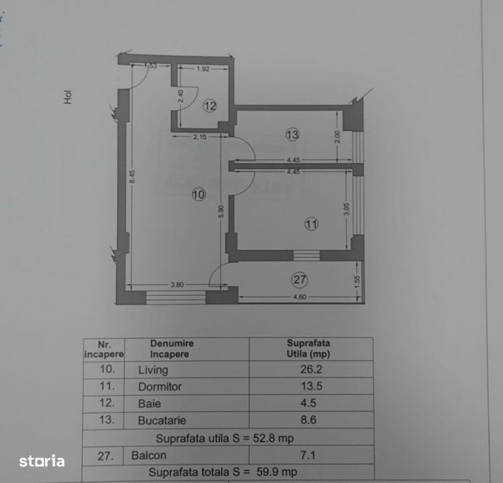 Ap 2 camere | parcare inclusa | Mamaia Sat | Str A6 — fotografia 3