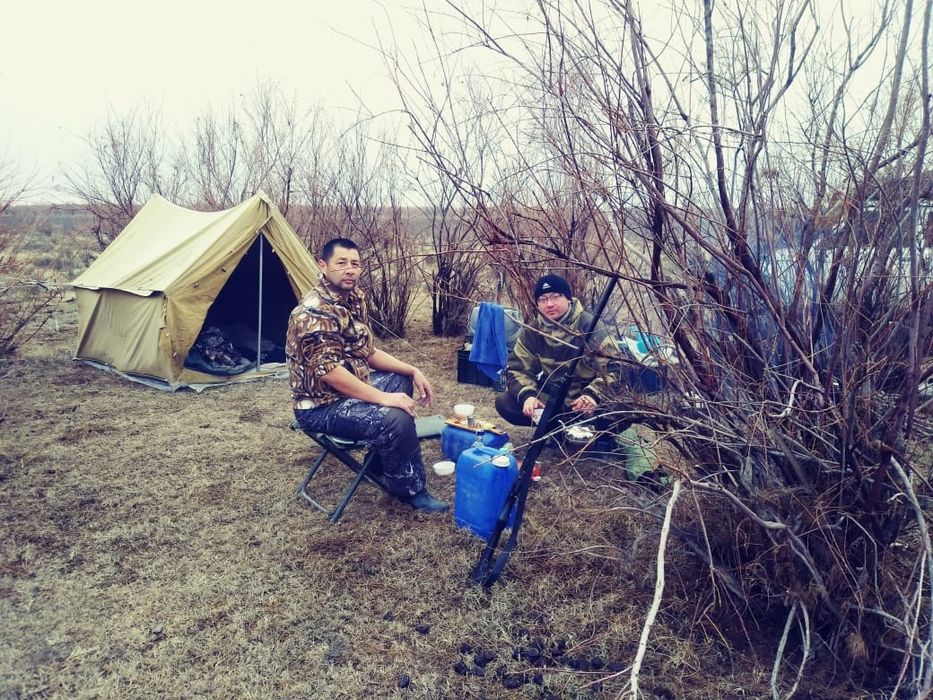 Продаётся брезентовая палатка