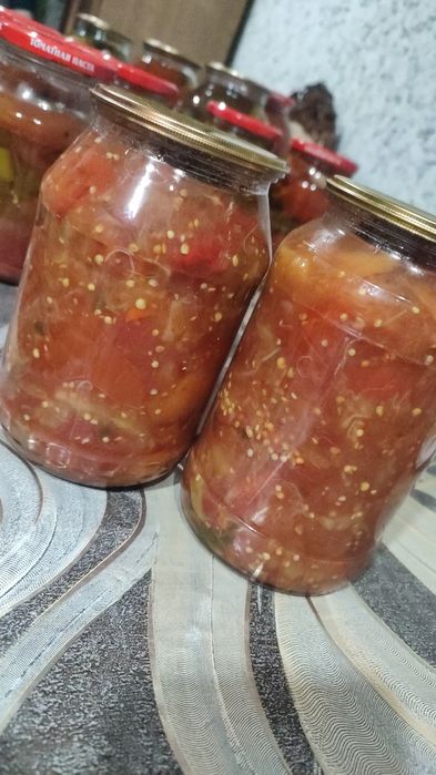 Салаты рагу из помидор домашних