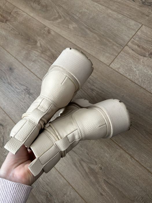 Bocanci / ghete scurte crem 37